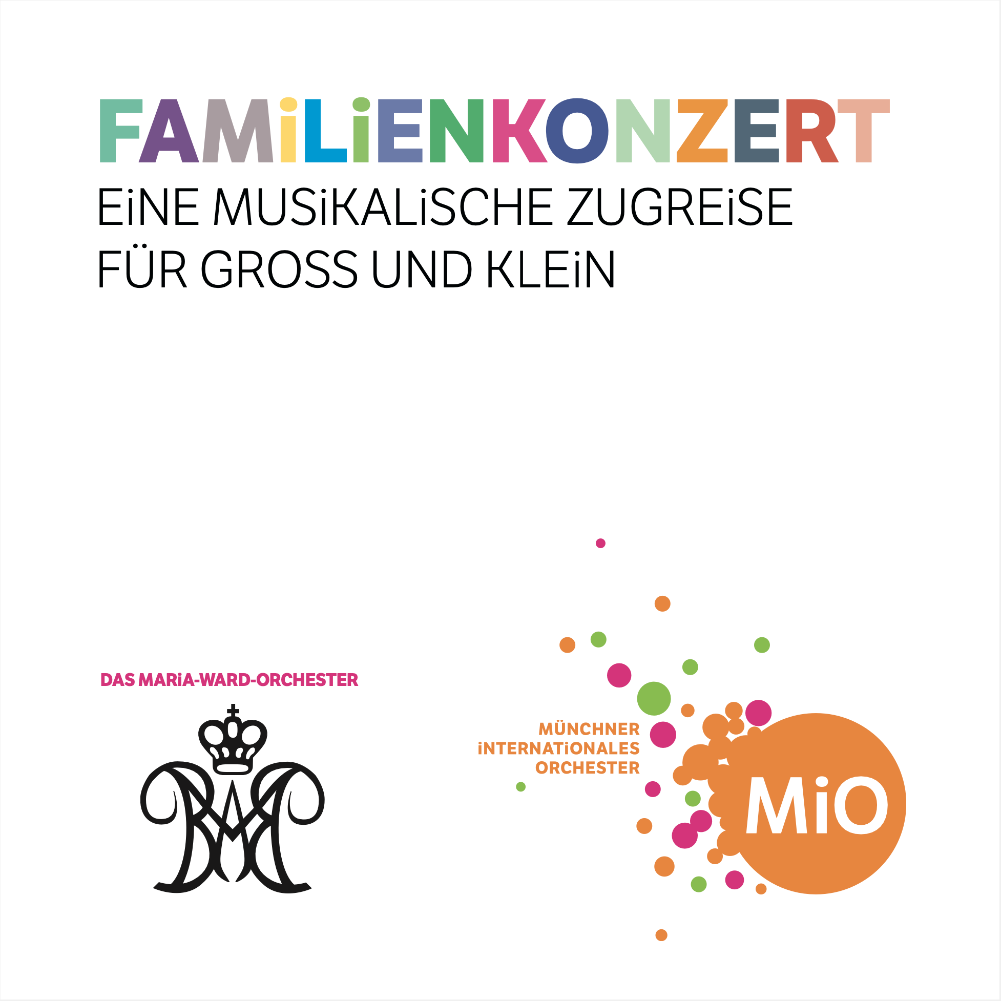 Konzertflyer MiO - Familienkonzert - 2023